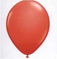 Luftballon-10 Stck Rundballons +Rot+