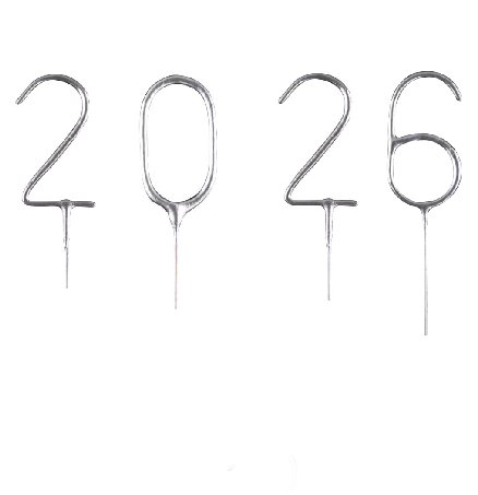 2026 als Wunderkerzen
