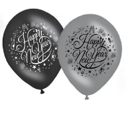 Silvester Ballons - 8 Stck