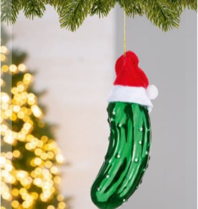 Weihnachtsbaumschmuck Gurke