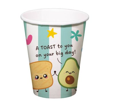 Trinkbecher Kawaii Party, 8 St�ck