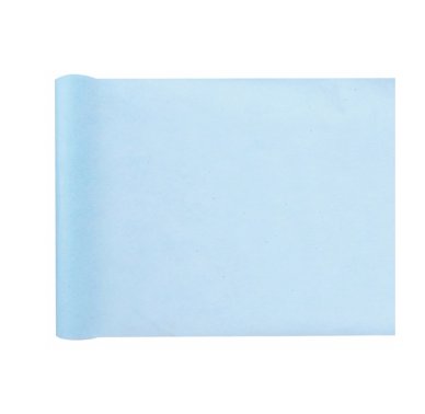 Tischlufer Vlies, himmelblau, 60 cm