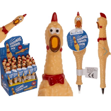 Kugelschreiber-Schreiendes Huhn
