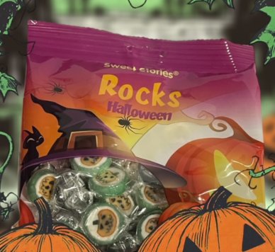 Halloween Bonbons Krbis,Spinnennetz.....