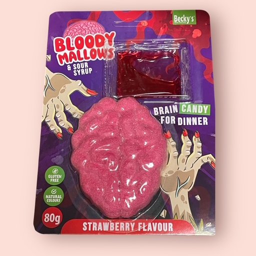 Gehirn mit Blutreserve Sirup, XXL, rosa