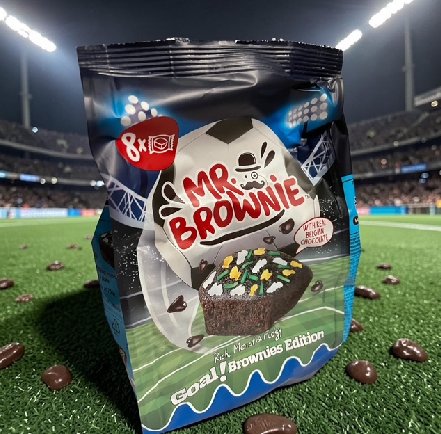 Mr. Brownie Fu�ball Edition