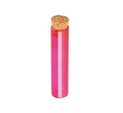 Reagenzglas, 2,2 x 10 cm, 48 Stck,pink