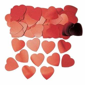 Jumbo Konfetti - rote Herzen