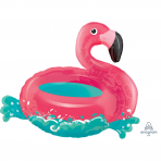 Flamingo Ballon, 76 x 68 cm