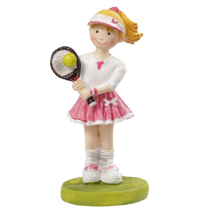 Tennis Spielerin 8,5cm