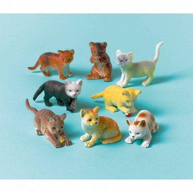 Spielzeug Katzen, 12 Stck