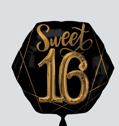 Ballon Sweet Sixteen , 58 cm
