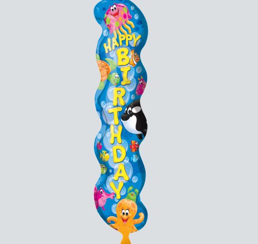 Ballon - Trend Meerestiere, 101 cm