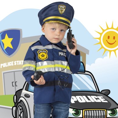Polizisten Kostm fr Kinder