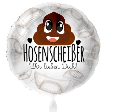 1 Ballon - Hosenscheier