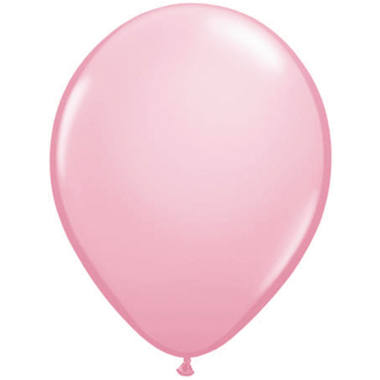 Rosafarbene Ballons 13 cm - 100 Stck