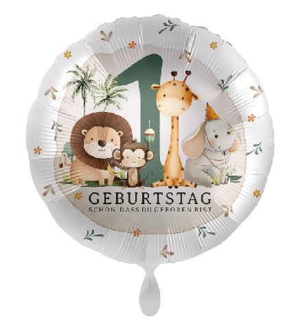 Ballon zum 1.Geburtstag