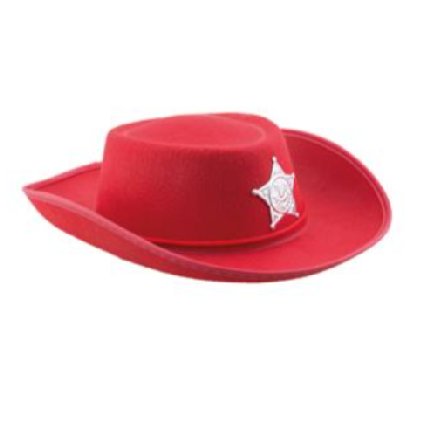 Cowboyhut f�r Kinder,rot
