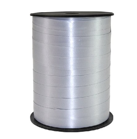 Dekoband silber auf Spule 250m x 1 cm