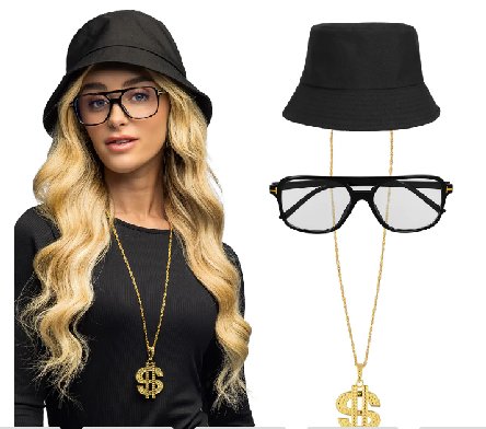 Verkleidungsset Rapper