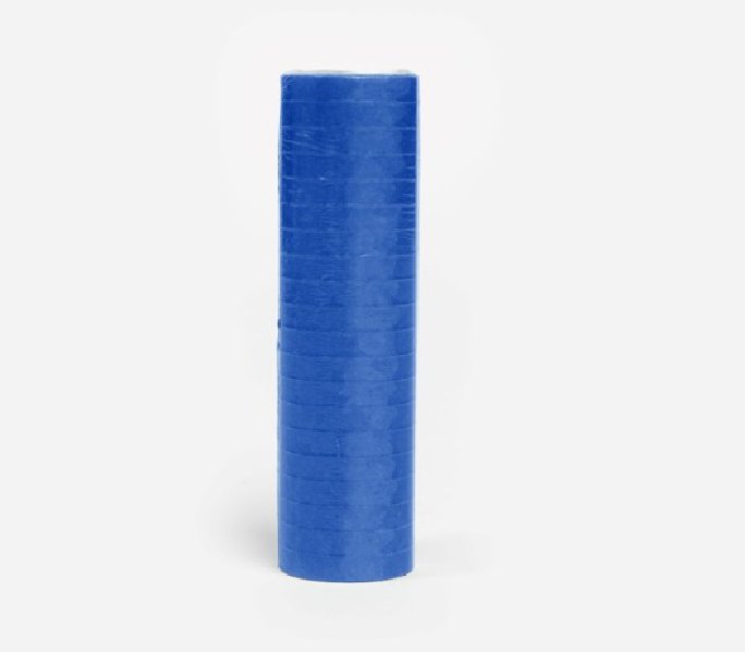 Luftschlangen 20 x 4m flammhemmend blau