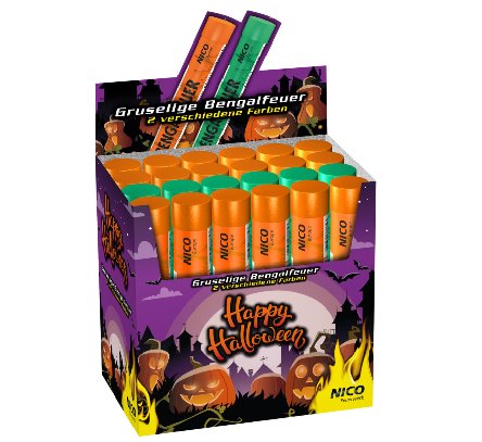 Happy Halloween Bengalfeuer, 1 Stck