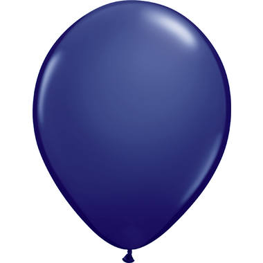 Marineblau Ballons 13 cm - 100 Stck