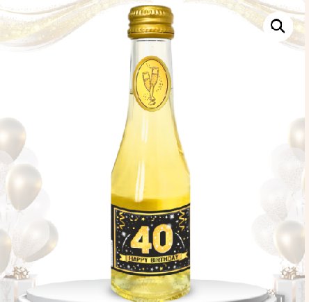 40.Geburtstag Piccolo Happy Birthday