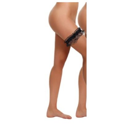 Strumpfband schwarz