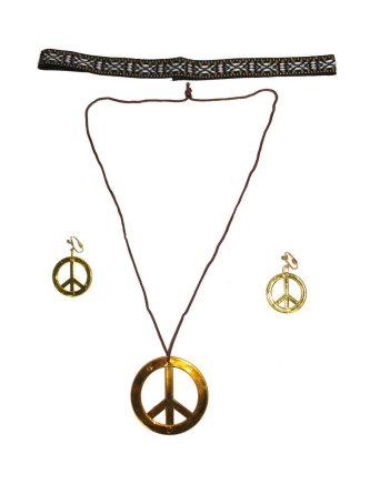 Hippie Peace Set, 3-tlg.