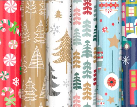 Geschenkpapier Weihnachten- 2m x 70 cm