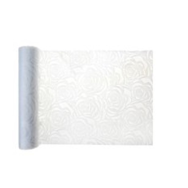 Tischl�ufer Rosen Muster, 5m