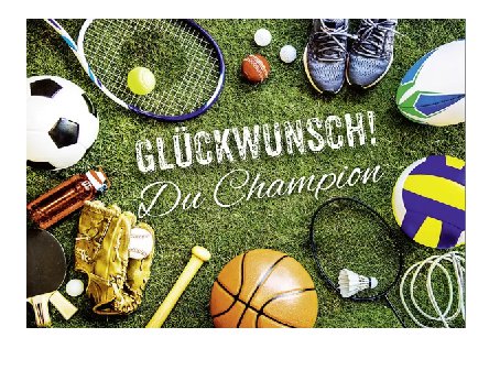 Zum Geburtstag - Gl�ckwunschkarte
