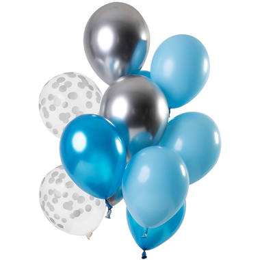 Ballons Aquamarine 30cm - 12 Stck