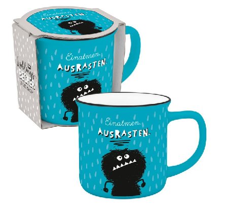 B�ser Kaffeebecher - Ausrasten