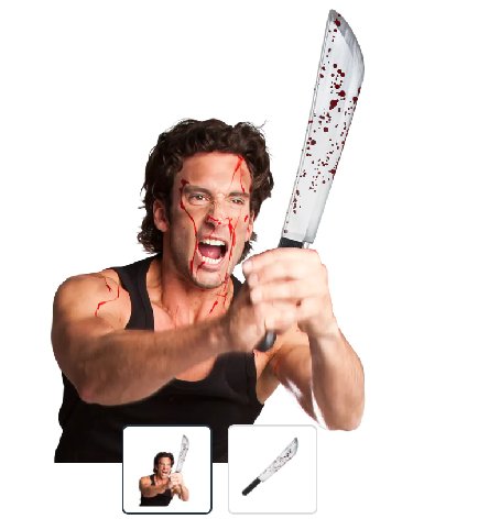 Horror Machete (53 cm)