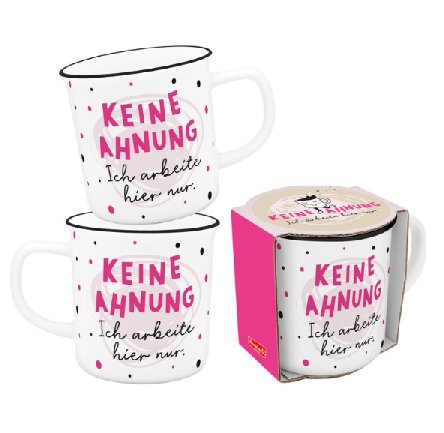 B�ser Kaffeebecher - Ahnung