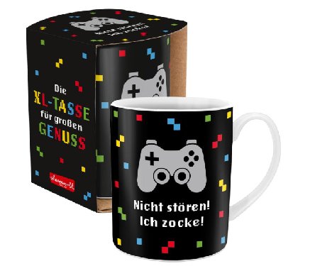 B�ser Kaffeebecher - Zocken