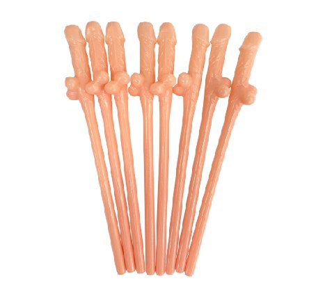 Penis Strohhalme, 8 St�ck