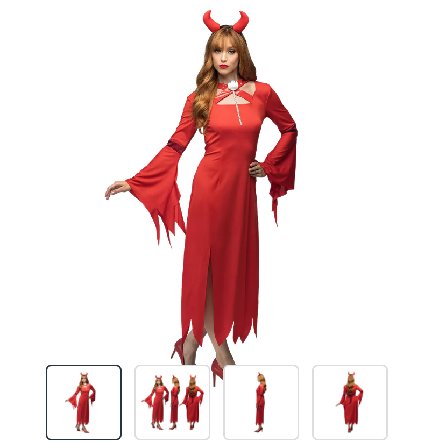Kost�m Teufelin Lady Lucifer