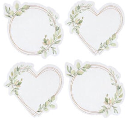 Klebesticker - Hochzeit - 16 Stck