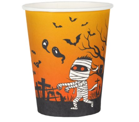 Becher Spukhaus Mummy, 10 Stck