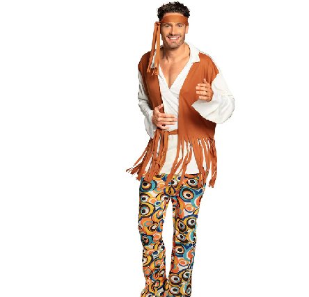 Hippie Verkleidung Herren, M/L