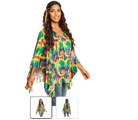 Poncho Hippie (Einheitsgre)