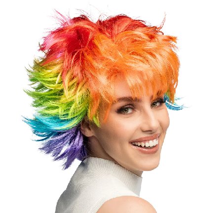 Per�cke Regenbogen Rainbow