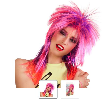 Kimberley Percke leuchtend pink/lila