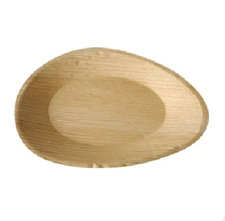Palmblatt Teller oval 26 x 17 cm, 6 St�ck