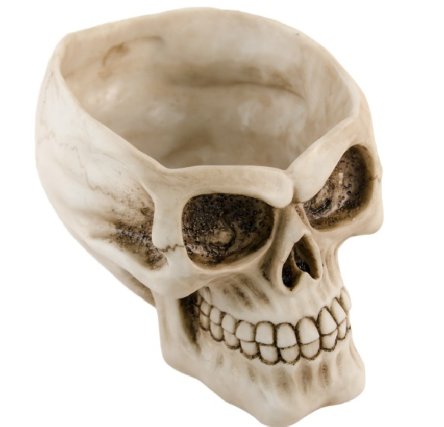 Kerzenhalter Totenkopf XXL