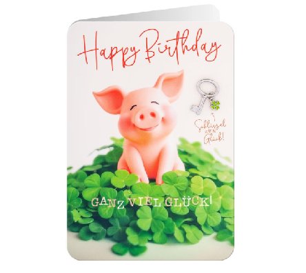 Gl�ckwunschkarte zum Geburtstag