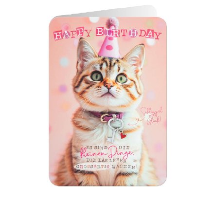 Gl�ckwunschkarte zum Geburtstag